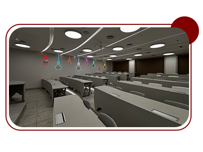 Office space with computers